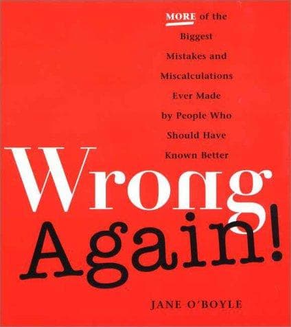 Tapa de Wrong again!