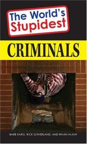 Tapa de World's Stupidest Criminals