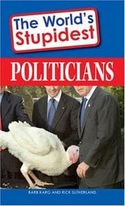 Tapa de The world's stupidest politicians