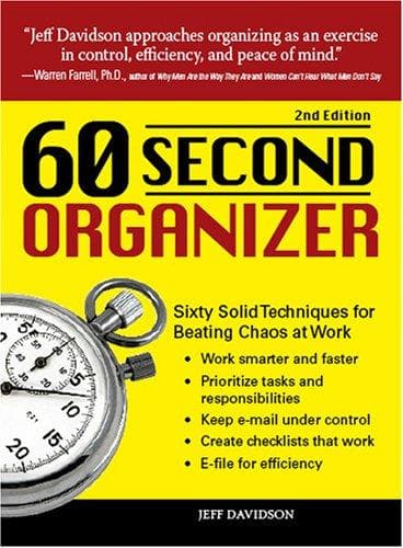 Tapa de 60 Second Organizer
