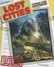 Tapa de Lost Cities (Unsolved Mysteries)