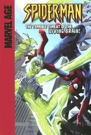 Tapa de the Terrible Threat of the Living Brain! (Spider-Man)