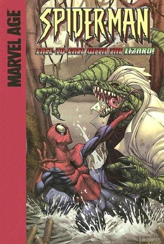 Tapa de Face-to-face With the Lizard! (Spider-Man)
