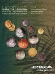 Tapa de HNAI Summer FUN 2007 Coin Auction Catalog #442