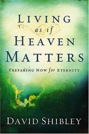 Tapa de Living as if heaven matters