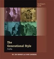 Tapa de Generational Styles Assessment Facilitator's Guide