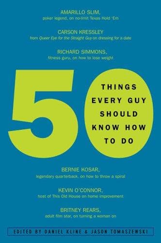 Tapa de 50 things every guy should know how to do