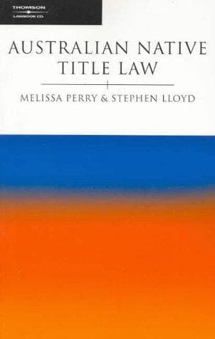 Tapa de Australian native title law