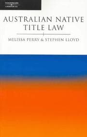 Tapa de Australian native title law
