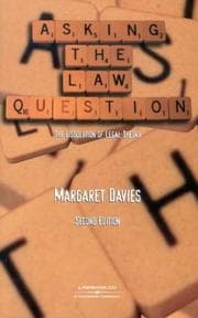 Tapa de Asking the law question