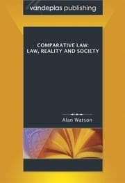 Tapa de Comparative Law