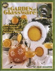 Tapa de A Garden of Glassware (Leisure Arts #22533)
