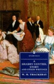 Tapa de A shabby genteel story and other writings
