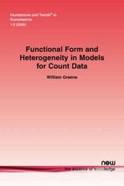 Tapa de Functional form and heterogeneity in models for count data
