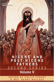 Tapa de NICENE AND POST-NICENE FATHERS: Second Series Volume V Gregory of Nyssa