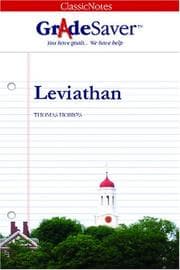 Tapa de GradeSaver(tm) ClassicNotes Leviathan