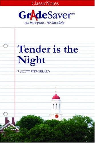 Tapa de GradeSaver(tm) ClassicNotes Tender is the Night
