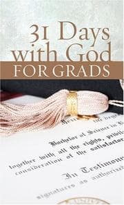 Tapa de 31 days with God for grads
