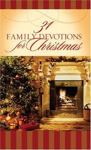 Tapa de 31 Family Devotions For Christmas