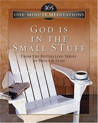 Tapa de God Is in the Small Stuff
