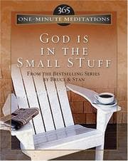 Tapa de God Is in the Small Stuff