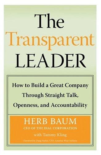 Tapa de The Transparent Leader