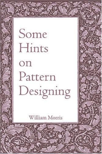Tapa de Some Hints on Pattern Designing
