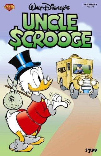 Tapa de Walt Disney's Uncle Scrooge