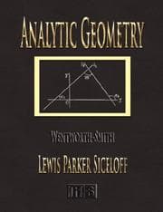 Tapa de Analytic Geometry