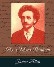 Tapa de As a Men Thinketh - James Allen