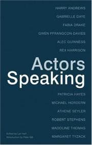 Tapa de Actors speaking
