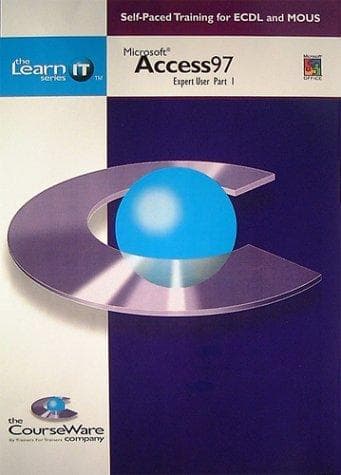 Tapa de Access 97 Expert User Part 1 Book/Cd Package