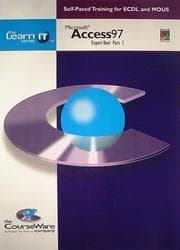 Tapa de Access 97 Expert User Part 1 Book/Cd Package