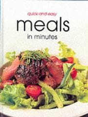 Tapa de Quick and Easy Meals in Minutes