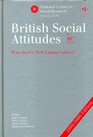 Tapa de British social attitudes