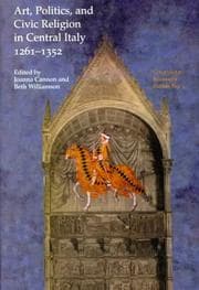 Tapa de Art, politics, and civic religion in Central Italy, 1261-1352
