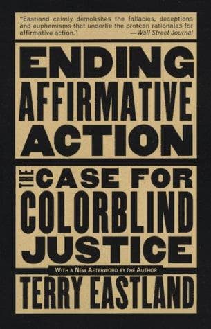 Tapa de Ending affirmative action
