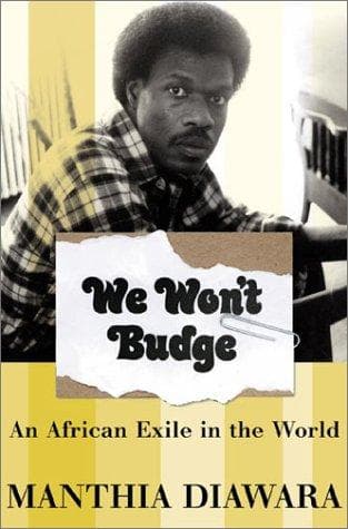 Tapa de We won't budge