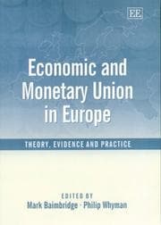 Tapa de Economic and monetary union in Europe