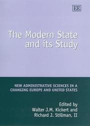 Tapa de The modern state and its study