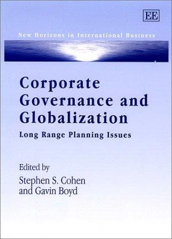 Tapa de Corporate governance and globalization