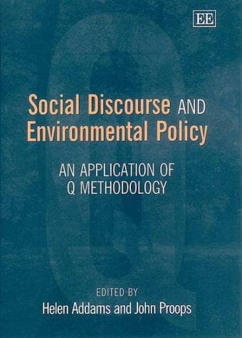 Tapa de Social discourse and environmental policy