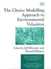 Tapa de The choice modelling approach to environmental valuation