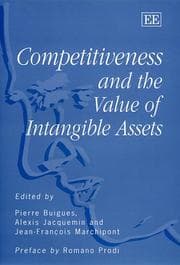 Tapa de Competitiveness and the value of intangible assets