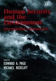 Tapa de Human security and the environment