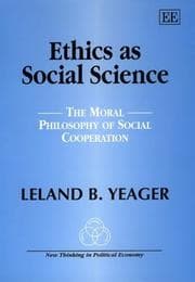 Tapa de Ethics As Social Science