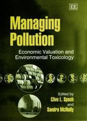 Tapa de Managing pollution