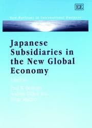 Tapa de Japanese subsidiaries in the new global economy