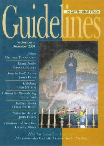 Tapa de Guidelines September - December 2000
