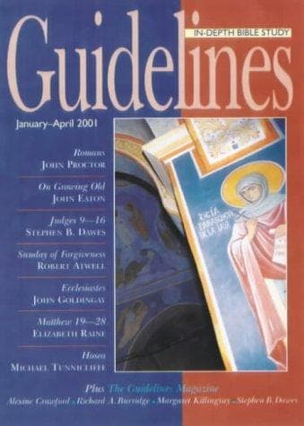 Tapa de Guidelines January - April 2001